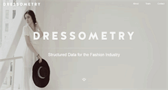 Desktop Screenshot of dressometry.com